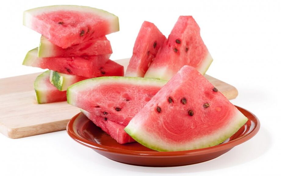 Watermelon slices