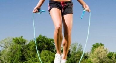 jumping rope to lose weight in a week by 7 kg